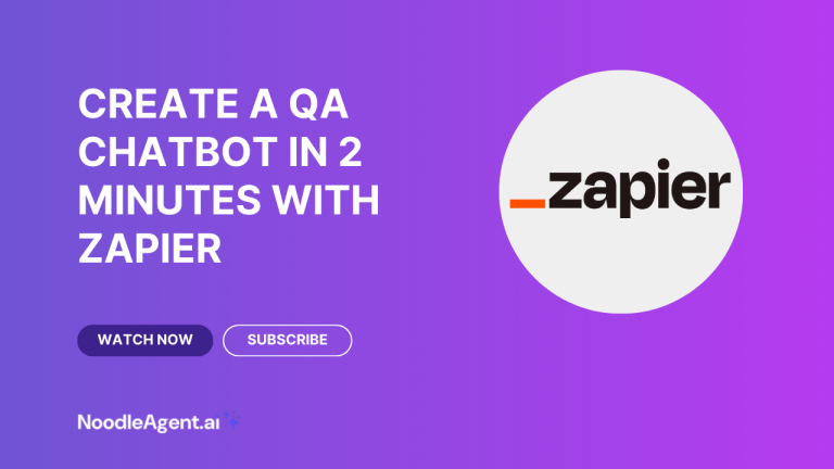 Creating a QA ChatBot for Your Website in 2 Minutes